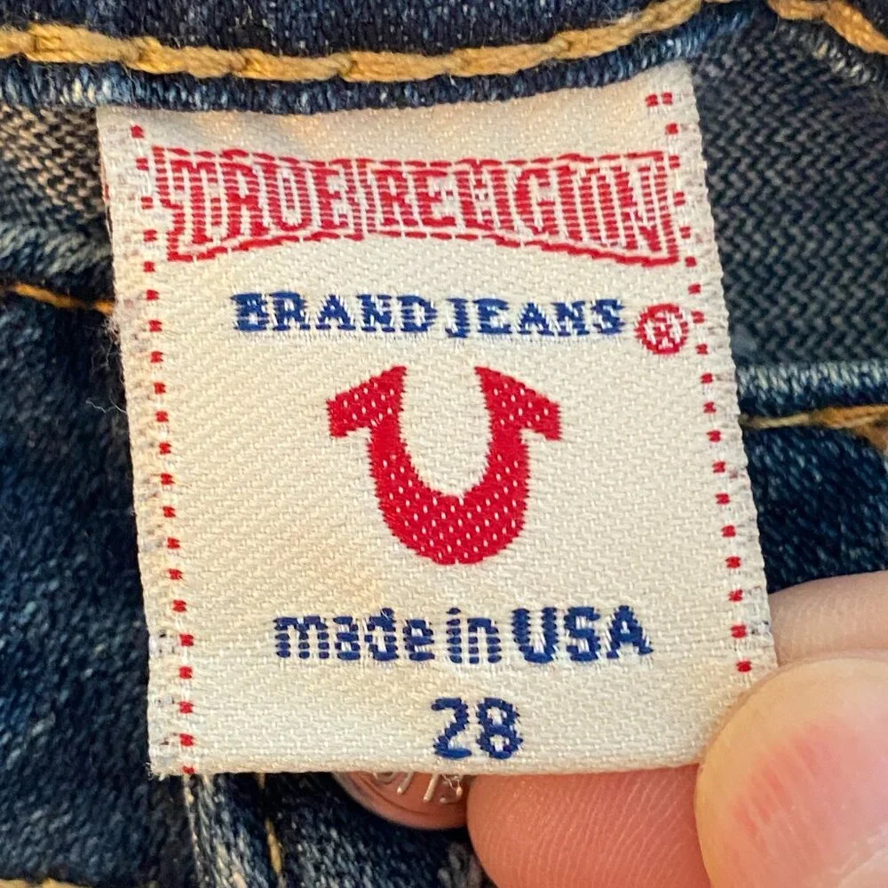 TRUE RELIGION JOEY BOOTCUT MID RISE JEANS - Picture 4 of 9